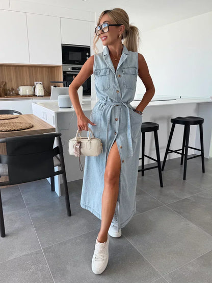 Elina - Maxi-Denimkleidung