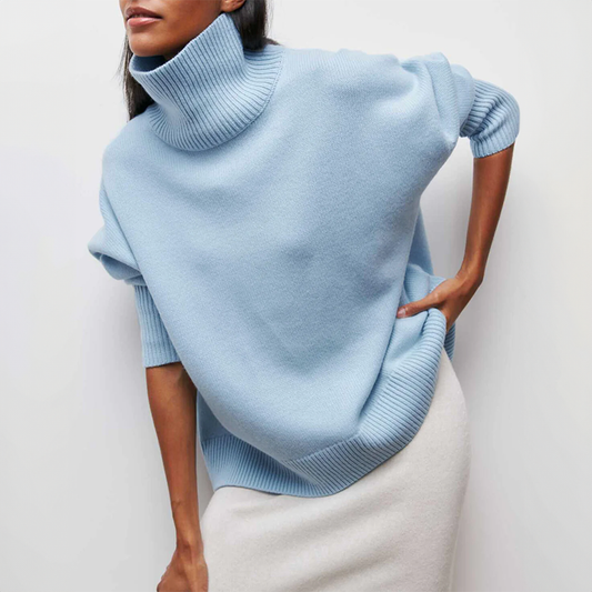 Ivette - Eleganter Pullover mit hohem Kragen